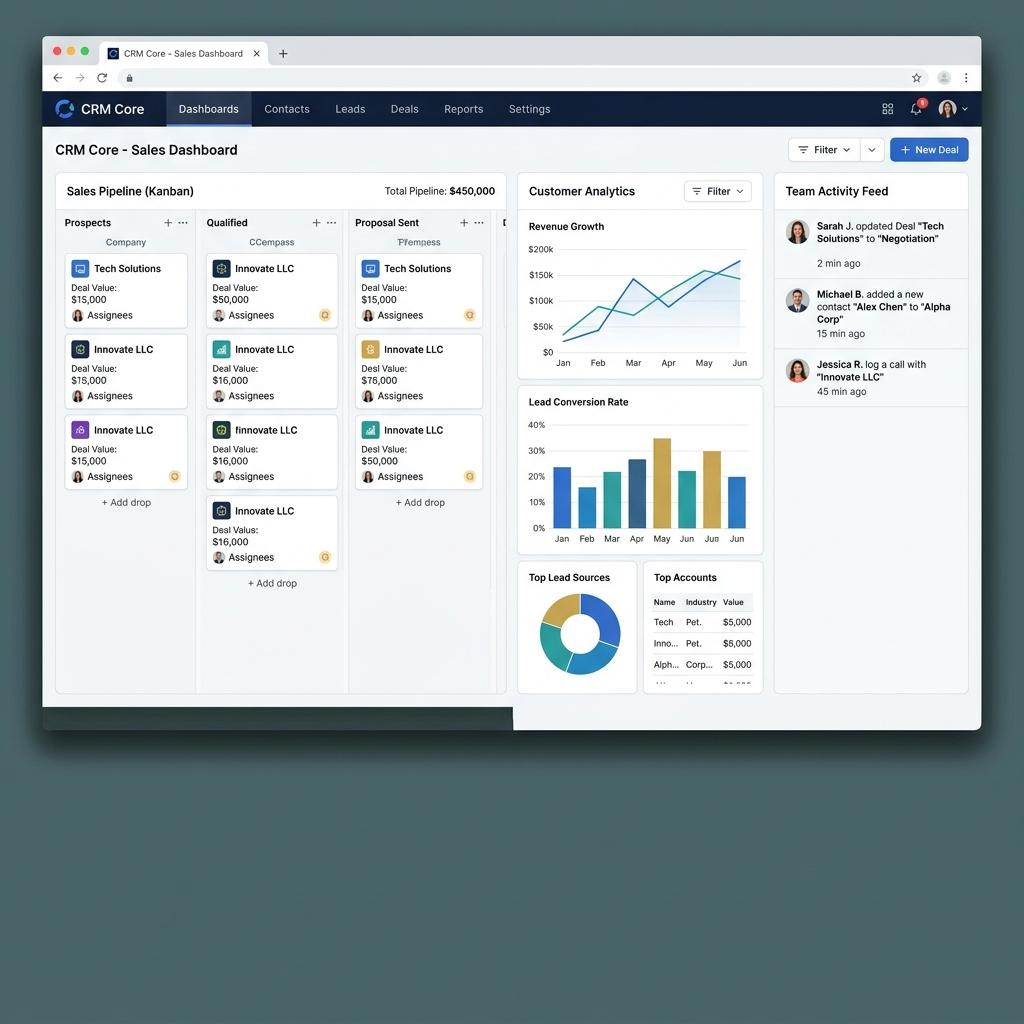 Enterprise CRM System